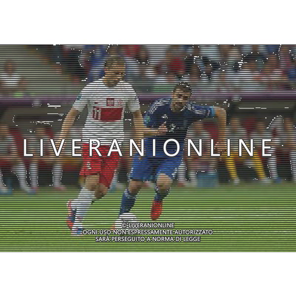 09.04.2012, Poznan, MISTRZOSTWA EUROPY W PILCE NOZNEJ UEFA EURO 2012 POLSKA VS GRECJA POLAND VS GREECE , N Z RAFAL MURAWSKI (POL) , GIANNIS MANIATIS (GRE) , FOT. ADAM JASTRZEBOWSKI / NEWSPIX.PL --- Newspix.pl /AGENZIA ALDO LIVERANI SAS - ITALY ONLY - EDITORIAL USE ONLY Polonia - Grecia Campionati Europei UEFA 2012 Polonia/Ucraina Gruppo A Varsavia (Polonia) 08/06/2012 *** Local Caption *** www.newspix.pl mail us: info@newspix.pl call us: 0048 022 23 22 222 --- Polish Picture Agency by Ringier Axel Springer Poland