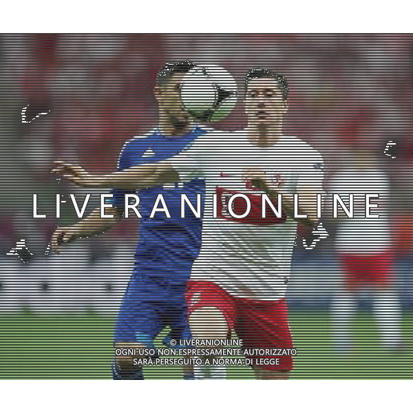 WARSZAWA STADION NARODOWY 08.06.2012 EURO 2012 MECZ OTWARCIA PILKA NOZNA GRUPA A POLSKA - GRECJA NZ ROBERT LEWANDOWSKI POL FOT MICHAL NOWAK / NEWSPIX.PL WARSAW NATIONAL STADIUM 08.06.2012 EURO 2012 OPENING GAME GROUP A POLAND - GREECE ROBERT LEWANDOWSKI POL MICHAL NOWAK / NEWSPIX.PL --- Newspix.pl /AGENZIA ALDO LIVERANI SAS - ITALY ONLY - EDITORIAL USE ONLY Polonia - Grecia Campionati Europei UEFA 2012 Polonia/Ucraina Gruppo A Varsavia (Polonia) 08/06/2012 *** Local Caption *** www.newspix.pl mail us: info@newspix.pl call us: 0048 022 23 22 222 --- Polish Picture Agency by Ringier Axel Springer Poland