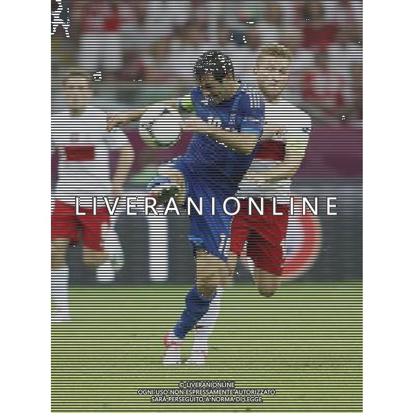 WARSZAWA 08/06/2012 STADION NARODOWY WARSZAWA EURO 2012 PILKA NOZNA MECZ OTWARCIA POLSKA GRECJA FOOTBALL EURO 2012 OPENING MATCH POLAND GREECE N/Z (L) GIORGOS KARAGOUNIS JAKUB BLASZCZYKOWSKI FOTO KAMIL KRASZEWSKI APPA/NEWSPIX.PL --- Newspix.pl /AGENZIA ALDO LIVERANI SAS - ITALY ONLY - EDITORIAL USE ONLY Polonia - Grecia Campionati Europei UEFA 2012 Polonia/Ucraina Gruppo A Varsavia (Polonia) 08/06/2012 *** Local Caption *** www.newspix.pl mail us: info@newspix.pl call us: 0048 022 23 22 222 --- Polish Picture Agency by Ringier Axel Springer Poland