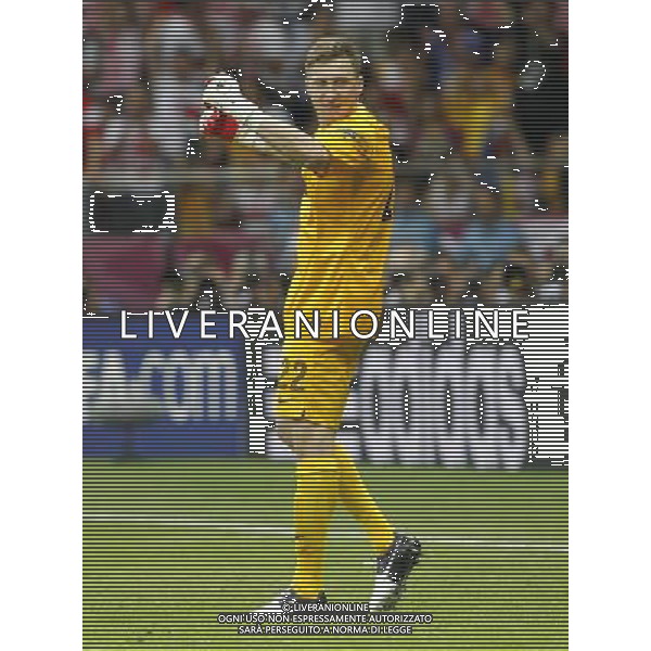 WARSZAWA 08/06/2012 STADION NARODOWY WARSZAWA EURO 2012 PILKA NOZNA MECZ OTWARCIA POLSKA GRECJA FOOTBALL EURO 2012 OPENING MATCH POLAND GREECE N/Z (L) PRZEMYSLAW TYTON FOTO KAMIL KRASZEWSKI APPA/NEWSPIX.PL --- Newspix.pl /AGENZIA ALDO LIVERANI SAS - ITALY ONLY - EDITORIAL USE ONLY Polonia - Grecia Campionati Europei UEFA 2012 Polonia/Ucraina Gruppo A Varsavia (Polonia) 08/06/2012 *** Local Caption *** www.newspix.pl mail us: info@newspix.pl call us: 0048 022 23 22 222 --- Polish Picture Agency by Ringier Axel Springer Poland