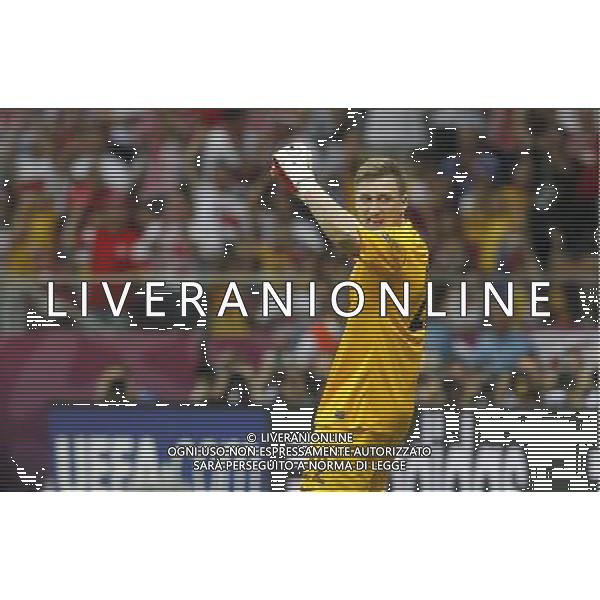 WARSZAWA 08/06/2012 STADION NARODOWY WARSZAWA EURO 2012 PILKA NOZNA MECZ OTWARCIA POLSKA GRECJA FOOTBALL EURO 2012 OPENING MATCH POLAND GREECE N/Z (L) PRZEMYSLAW TYTON FOTO KAMIL KRASZEWSKI APPA/NEWSPIX.PL --- Newspix.pl /AGENZIA ALDO LIVERANI SAS - ITALY ONLY - EDITORIAL USE ONLY Polonia - Grecia Campionati Europei UEFA 2012 Polonia/Ucraina Gruppo A Varsavia (Polonia) 08/06/2012 *** Local Caption *** www.newspix.pl mail us: info@newspix.pl call us: 0048 022 23 22 222 --- Polish Picture Agency by Ringier Axel Springer Poland