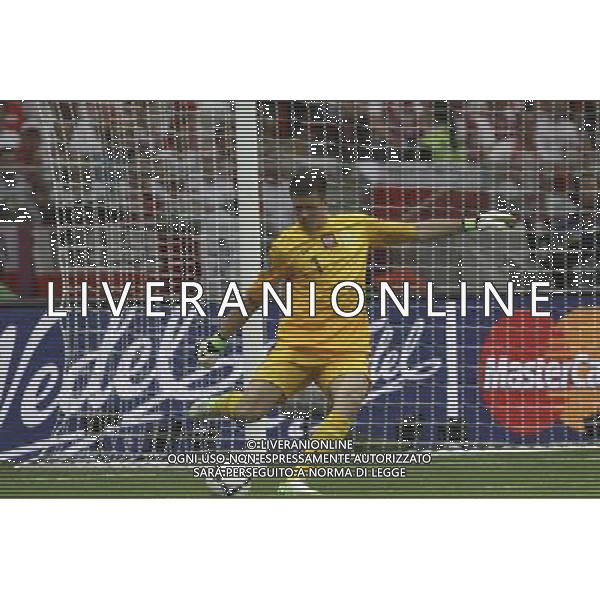 08.06.2012 WARSZAWA - STADION NARODOWY ( WARSAW POLAND NATIONAL STADIUM) PILKA NOZNA (FOOTBALL ) MISTRZOSTWA EUROPY W PILCE NOZNEJ UEFA EURO 2012 ( EUROPEAN CHAMPIONSHIPS UEFA EURO 2012 ) GRUPA A ( POOL A ) MECZ POLSKA - GRECJA ( GAME POLAND - GREECE ) NZ WOJCIECH SZCZESNY FOTO KATARZYNA PLEWCZYNSKA/CYFRASPORT/NEWSPIX.PL --- Newspix.pl /AGENZIA ALDO LIVERANI SAS - ITALY ONLY - EDITORIAL USE ONLY Polonia - Grecia Campionati Europei UEFA 2012 Polonia/Ucraina Gruppo A Varsavia (Polonia) 08/06/2012 *** Local Caption *** www.newspix.pl mail us: info@newspix.pl call us: 0048 022 23 22 222 --- Polish Picture Agency by Ringier Axel Springer Poland