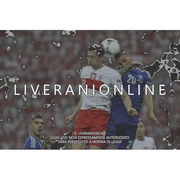 08.06.2012 WARSZAWA - STADION NARODOWY ( WARSAW POLAND NATIONAL STADIUM) PILKA NOZNA (FOOTBALL ) MISTRZOSTWA EUROPY W PILCE NOZNEJ UEFA EURO 2012 ( EUROPEAN CHAMPIONSHIPS UEFA EURO 2012 ) GRUPA A ( POOL A ) MECZ POLSKA - GRECJA ( GAME POLAND - GREECE ) NZ ROBERT LEWANDOWSKI ( L) JOSE HOLEBAS ( P) FOTO KATARZYNA PLEWCZYNSKA/CYFRASPORT/NEWSPIX.PL --- Newspix.pl /AGENZIA ALDO LIVERANI SAS - ITALY ONLY - EDITORIAL USE ONLY Polonia - Grecia Campionati Europei UEFA 2012 Polonia/Ucraina Gruppo A Varsavia (Polonia) 08/06/2012 *** Local Caption *** www.newspix.pl mail us: info@newspix.pl call us: 0048 022 23 22 222 --- Polish Picture Agency by Ringier Axel Springer Poland