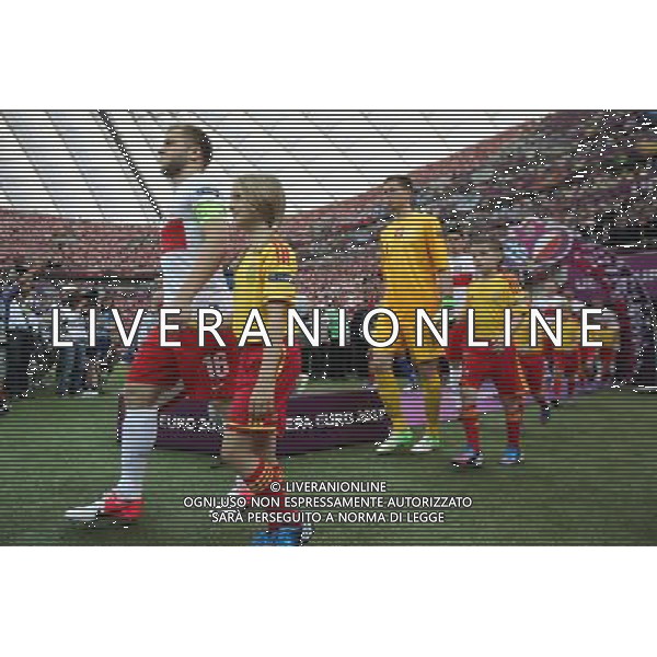 08.06.2012 WARSZAWA - STADION NARODOWY ( WARSAW POLAND NATIONAL STADIUM) PILKA NOZNA (FOOTBALL ) MISTRZOSTWA EUROPY W PILCE NOZNEJ UEFA EURO 2012 ( EUROPEAN CHAPIONSHIPS UEFA EURO 2012 ) GRUPA A ( POOL A ) MECZ POLSKA - GRECJA ( GAME POLAND - GREECE ) NZ JAKUB BLASZCZYKOWSKI, WOJCIECH SZCZESNY FOTO LUKASZ GROCHALA/CYFRASPORT/NEWSPIX.PL --- Newspix.pl /AGENZIA ALDO LIVERANI SAS - ITALY ONLY - EDITORIAL USE ONLY Polonia - Grecia Campionati Europei UEFA 2012 Polonia/Ucraina Gruppo A Varsavia (Polonia) 08/06/2012 *** Local Caption *** www.newspix.pl mail us: info@newspix.pl call us: 0048 022 23 22 222 --- Polish Picture Agency by Ringier Axel Springer Poland