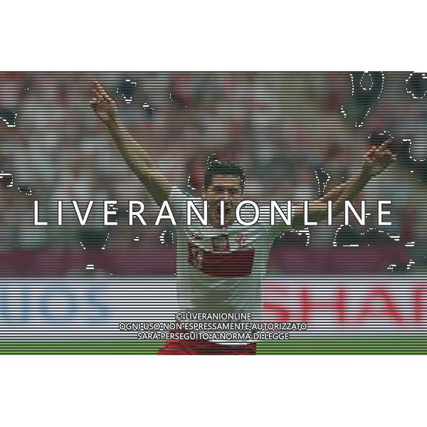 08.06.2012 WARSZAWA - STADION NARODOWY ( WARSAW POLAND NATIONAL STADIUM) PILKA NOZNA (FOOTBALL ) MISTRZOSTWA EUROPY W PILCE NOZNEJ UEFA EURO 2012 ( EUROPEAN CHAPIONSHIPS UEFA EURO 2012 ) GRUPA A ( POOL A ) MECZ POLSKA - GRECJA ( GAME POLAND - GREECE ) NZ ROBERT LEWANDOWSKI - RADOSC, BRAMKA, GOL FOTO LUKASZ GROCHALA/CYFRASPORT/NEWSPIX.PL --- Newspix.pl /AGENZIA ALDO LIVERANI SAS - ITALY ONLY - EDITORIAL USE ONLY Polonia - Grecia Campionati Europei UEFA 2012 Polonia/Ucraina Gruppo A Varsavia (Polonia) 08/06/2012 *** Local Caption *** www.newspix.pl mail us: info@newspix.pl call us: 0048 022 23 22 222 --- Polish Picture Agency by Ringier Axel Springer Poland