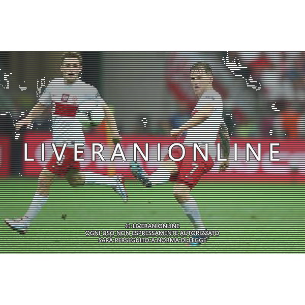 08.06.2012 WARSZAWA - STADION NARODOWY ( WARSAW POLAND NATIONAL STADIUM) PILKA NOZNA (FOOTBALL ) MISTRZOSTWA EUROPY W PILCE NOZNEJ UEFA EURO 2012 ( EUROPEAN CHAPIONSHIPS UEFA EURO 2012 ) GRUPA A ( POOL A ) MECZ POLSKA - GRECJA ( GAME POLAND - GREECE ) NZ EUGEN POLANSKI FOTO LUKASZ GROCHALA/CYFRASPORT/NEWSPIX.PL --- Newspix.pl /AGENZIA ALDO LIVERANI SAS - ITALY ONLY - EDITORIAL USE ONLY Polonia - Grecia Campionati Europei UEFA 2012 Polonia/Ucraina Gruppo A Varsavia (Polonia) 08/06/2012 *** Local Caption *** www.newspix.pl mail us: info@newspix.pl call us: 0048 022 23 22 222 --- Polish Picture Agency by Ringier Axel Springer Poland
