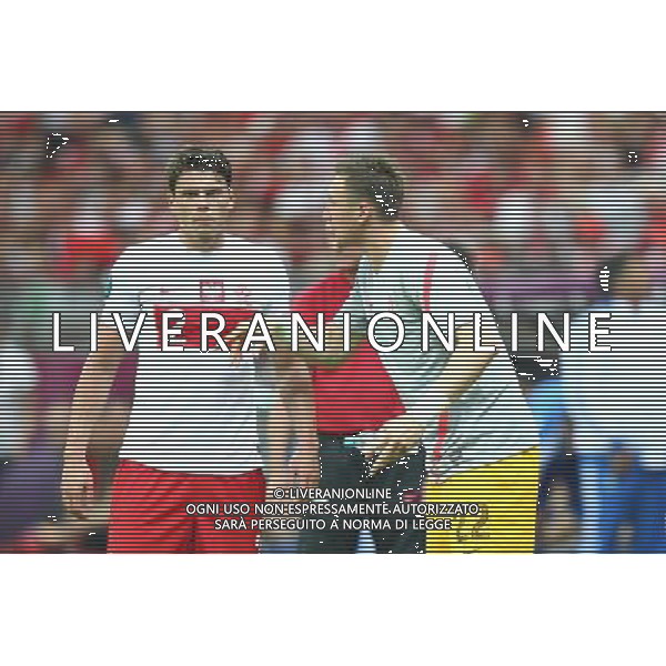 08.06.2012 WARSZAWA - STADION NARODOWY ( WARSAW POLAND NATIONAL STADIUM) PILKA NOZNA (FOOTBALL ) MISTRZOSTWA EUROPY W PILCE NOZNEJ UEFA EURO 2012 ( EUROPEAN CHAPIONSHIPS UEFA EURO 2012 ) GRUPA A ( POOL A ) MECZ POLSKA - GRECJA ( GAME POLAND - GREECE ) NZ SEBASTIAN BOENISCH (L), PRZEMYSLAW TYTON (P) FOTO LUKASZ GROCHALA/CYFRASPORT/NEWSPIX.PL --- Newspix.pl /AGENZIA ALDO LIVERANI SAS - ITALY ONLY - EDITORIAL USE ONLY Polonia - Grecia Campionati Europei UEFA 2012 Polonia/Ucraina Gruppo A Varsavia (Polonia) 08/06/2012 *** Local Caption *** www.newspix.pl mail us: info@newspix.pl call us: 0048 022 23 22 222 --- Polish Picture Agency by Ringier Axel Springer Poland