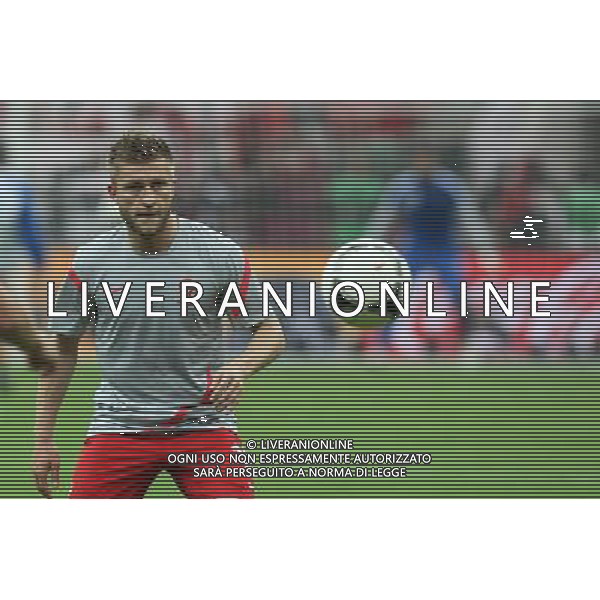 08.06.2012 WARSZAWA - STADION NARODOWY ( WARSAW POLAND NATIONAL STADIUM) PILKA NOZNA (FOOTBALL ) MISTRZOSTWA EUROPY W PILCE NOZNEJ UEFA EURO 2012 ( EUROPEAN CHAMPIONSHIPS UEFA EURO 2012 ) GRUPA A ( POOL A ) MECZ POLSKA - GRECJA ( GAME POLAND - GREECE ) NZ JAKUB BLASZCZYKOWSKI FOTO MATEUSZ TRZUSKOWSKI/CYFRASPORT/NEWSPIX.PL --- Newspix.pl /AGENZIA ALDO LIVERANI SAS - ITALY ONLY - EDITORIAL USE ONLY Polonia - Grecia Campionati Europei UEFA 2012 Polonia/Ucraina Gruppo A Varsavia (Polonia) 08/06/2012 *** Local Caption *** www.newspix.pl mail us: info@newspix.pl call us: 0048 022 23 22 222 --- Polish Picture Agency by Ringier Axel Springer Poland