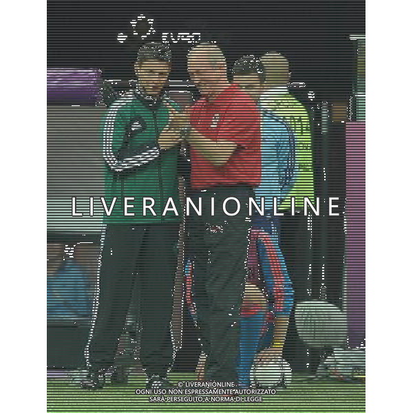 08.06.2012 WARSZAWA PILKA NOZNA KADRA REPREZENTACJA EURO2012 POLSKA I UKRAINA FOOTBALL UEFA EURO 2012 POLAND AND UKRAINE POLSKA - GRECJA POLAND VS. GREECE N/Z FRANCISZEK SMUDA (TRENER, HEAD COACH) FOT LUKASZ LASKOWSKI / PRESSFOCUS NEWSPIXPL --- Newspix.pl /AGENZIA ALDO LIVERANI SAS - ITALY ONLY - EDITORIAL USE ONLY Polonia - Grecia Campionati Europei UEFA 2012 Polonia/Ucraina Gruppo A Varsavia (Polonia) 08/06/2012 *** Local Caption *** www.newspix.pl mail us: info@newspix.pl call us: 0048 022 23 22 222 --- Polish Picture Agency by Ringier Axel Springer Poland