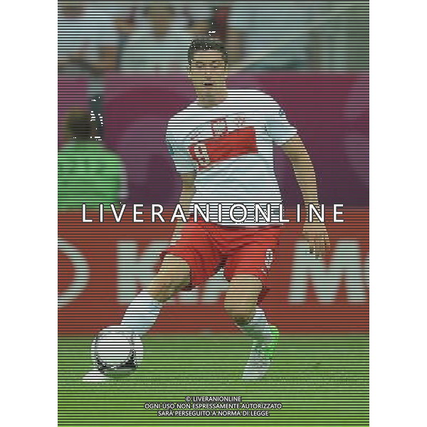 08.06.2012 WARSZAWA PILKA NOZNA KADRA REPREZENTACJA EURO2012 POLSKA I UKRAINA FOOTBALL UEFA EURO 2012 POLAND AND UKRAINE POLSKA - GRECJA POLAND VS. GREECE N/Z ROBERT LEWANDOWSKI FOT LUKASZ LASKOWSKI / PRESSFOCUS NEWSPIXPL --- Newspix.pl /AGENZIA ALDO LIVERANI SAS - ITALY ONLY - EDITORIAL USE ONLY Polonia - Grecia Campionati Europei UEFA 2012 Polonia/Ucraina Gruppo A Varsavia (Polonia) 08/06/2012 *** Local Caption *** www.newspix.pl mail us: info@newspix.pl call us: 0048 022 23 22 222 --- Polish Picture Agency by Ringier Axel Springer Poland