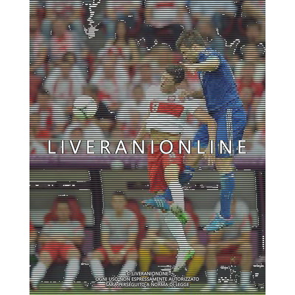 08.06.2012 WARSZAWA PILKA NOZNA KADRA REPREZENTACJA EURO2012 POLSKA I UKRAINA FOOTBALL UEFA EURO 2012 POLAND AND UKRAINE POLSKA - GRECJA POLAND VS. GREECE N/Z ROBERT LEWANDOWSKI SOKRATIS PAPASTATHOPOULOS FOT LUKASZ LASKOWSKI / PRESSFOCUS NEWSPIXPL --- Newspix.pl /AGENZIA ALDO LIVERANI SAS - ITALY ONLY - EDITORIAL USE ONLY Polonia - Grecia Campionati Europei UEFA 2012 Polonia/Ucraina Gruppo A Varsavia (Polonia) 08/06/2012 *** Local Caption *** www.newspix.pl mail us: info@newspix.pl call us: 0048 022 23 22 222 --- Polish Picture Agency by Ringier Axel Springer Poland