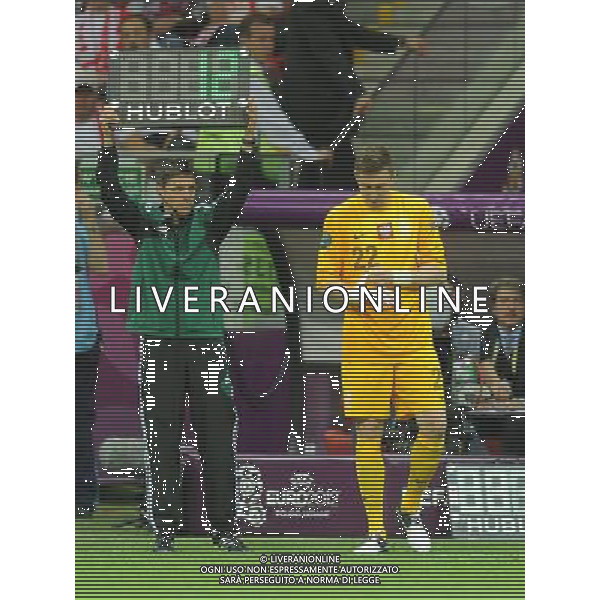 08.06.2012 WARSZAWA PILKA NOZNA KADRA REPREZENTACJA EURO2012 POLSKA I UKRAINA FOOTBALL UEFA EURO 2012 POLAND AND UKRAINE POLSKA - GRECJA POLAND VS. GREECE N/Z RZUT KARNY OBRONIONY PRZEMYSLAW TYTON FOT LUKASZ LASKOWSKI / PRESSFOCUS NEWSPIXPL --- Newspix.pl /AGENZIA ALDO LIVERANI SAS - ITALY ONLY - EDITORIAL USE ONLY Polonia - Grecia Campionati Europei UEFA 2012 Polonia/Ucraina Gruppo A Varsavia (Polonia) 08/06/2012 *** Local Caption *** www.newspix.pl mail us: info@newspix.pl call us: 0048 022 23 22 222 --- Polish Picture Agency by Ringier Axel Springer Poland