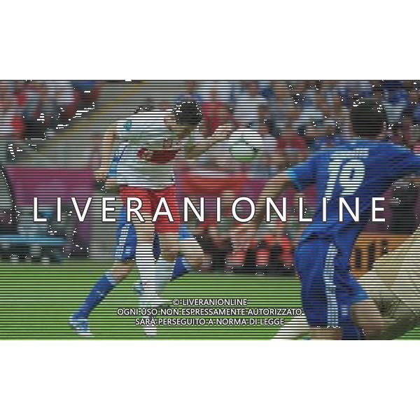 08.06.2012 WARSZAWA (WARSAW POLAND) STADION NARODOWY (NATIONAL STADIUM) PILKA NOZNA (FOOTBALL) UEFA EURO 2012 POLAND UKRAINE MISTRZOSTWA EUROPY W PILCE NOZNEJ POLSKA UKRAINA MECZ OTWARCIA POLSKA - GRECJA (POLAND - GREECE) N/Z ROBERT LEWANDOWSKI GOL RADOSC 1-0 FOTO NORBERT BARCZYK / PRESSFOCUS/NEWSPIX.PL --- Newspix.pl /AGENZIA ALDO LIVERANI SAS - ITALY ONLY - EDITORIAL USE ONLY Polonia - Grecia Campionati Europei UEFA 2012 Polonia/Ucraina Gruppo A Varsavia (Polonia) 08/06/2012 *** Local Caption *** www.newspix.pl mail us: info@newspix.pl call us: 0048 022 23 22 222 --- Polish Picture Agency by Ringier Axel Springer Poland