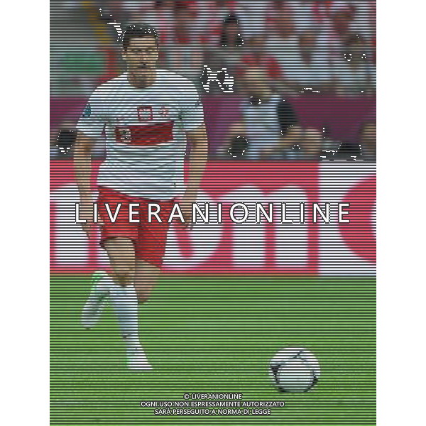 08.06.2012 WARSZAWA (WARSAW POLAND) STADION NARODOWY (NATIONAL STADIUM) PILKA NOZNA (FOOTBALL) UEFA EURO 2012 POLAND UKRAINE MISTRZOSTWA EUROPY W PILCE NOZNEJ POLSKA UKRAINA OTWARCIE EURO 2012 N/Z ROBERT LEWANDOWSKI FOTO NORBERT BARCZYK / PRESSFOCUS/NEWSPIX.PL --- Newspix.pl /AGENZIA ALDO LIVERANI SAS - ITALY ONLY - EDITORIAL USE ONLY Polonia - Grecia Campionati Europei UEFA 2012 Polonia/Ucraina Gruppo A Varsavia (Polonia) 08/06/2012 *** Local Caption *** www.newspix.pl mail us: info@newspix.pl call us: 0048 022 23 22 222 --- Polish Picture Agency by Ringier Axel Springer Poland