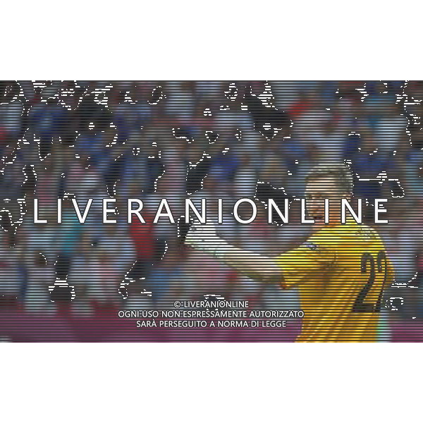 08.06.2012 WARSZAWA (WARSAW POLAND) STADION NARODOWY (NATIONAL STADIUM) PILKA NOZNA (FOOTBALL) UEFA EURO 2012 POLAND UKRAINE MISTRZOSTWA EUROPY W PILCE NOZNEJ POLSKA UKRAINA MECZ OTWARCIA POLSKA - GRECJA (POLAND - GREECE) N/Z PRZEMYSLAW TYTON ZMIENIL W BRAMCE WOJTKA SZCZESNEGO I OBRONIL KARNEGO RADOSC TYTONIA FOTO NORBERT BARCZYK / PRESSFOCUS/NEWSPIX.PL --- Newspix.pl /AGENZIA ALDO LIVERANI SAS - ITALY ONLY - EDITORIAL USE ONLY Polonia - Grecia Campionati Europei UEFA 2012 Polonia/Ucraina Gruppo A Varsavia (Polonia) 08/06/2012 *** Local Caption *** www.newspix.pl mail us: info@newspix.pl call us: 0048 022 23 22 222 --- Polish Picture Agency by Ringier Axel Springer Poland