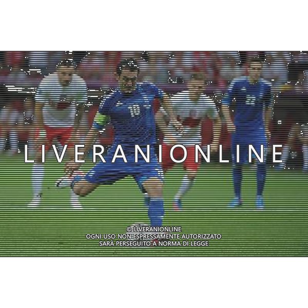 08.06.2012 WARSZAWA (WARSAW POLAND) STADION NARODOWY (NATIONAL STADIUM) PILKA NOZNA (FOOTBALL) UEFA EURO 2012 POLAND UKRAINE MISTRZOSTWA EUROPY W PILCE NOZNEJ POLSKA UKRAINA MECZ OTWARCIA POLSKA - GRECJA (POLAND - GREECE) N/Z KARNY GIORGOS KARAGOUNIS FOTO NORBERT BARCZYK / PRESSFOCUS/NEWSPIX.PL --- Newspix.pl /AGENZIA ALDO LIVERANI SAS - ITALY ONLY - EDITORIAL USE ONLY Polonia - Grecia Campionati Europei UEFA 2012 Polonia/Ucraina Gruppo A Varsavia (Polonia) 08/06/2012 *** Local Caption *** www.newspix.pl mail us: info@newspix.pl call us: 0048 022 23 22 222 --- Polish Picture Agency by Ringier Axel Springer Poland