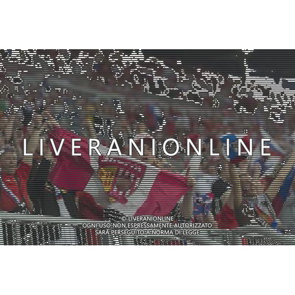 WROCLAW 08 06 2012 STADION MIEJSKI PRZY AL SLASKA 1 ARENA EURO 2012 MECZ NR 2 EURO 2012 ROSJA v CZECHY N Z KIBICE ROSJA RADOSC PO GOL SEBASTIAN BOROWSKI Newspix.pl MUNICIPAL STADIUM WROCLAW AT AL SLASKA 1 GAME 2 OF EURO 2012 RUSSIA v CZECH REPUBLIC --- Newspix.pl /Agenzia Aldo Liverani Sas - ITALY ONLY - Russia - Repubblica Ceca Campionati Europei UEFA 2012 Polonia/Ucraina Gruppo A Wroclaw (Polonia) 08/06/2012 *** Local Caption *** www.newspix.pl mail us: info@newspix.pl call us: 0048 022 23 22 222 --- Polish Picture Agency by Ringier Axel Springer Poland