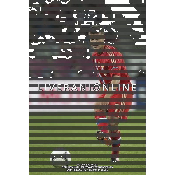 WROCLAW 08 06 2012 STADION MIEJSKI PRZY AL SLASKA 1 ARENA EURO 2012 MECZ NR 2 EURO 2012 ROSJA v CZECHY N Z IGOR DENISOV R ussia SEBASTIAN BOROWSKI Newspix.pl MUNICIPAL STADIUM WROCLAW AT AL SLASKA 1 GAME 2 OF EURO 2012 RUSSIA v CZECH REPUBLIC --- Newspix.pl /Agenzia Aldo Liverani Sas - ITALY ONLY - Russia - Repubblica Ceca Campionati Europei UEFA 2012 Polonia/Ucraina Gruppo A Wroclaw (Polonia) 08/06/2012 *** Local Caption *** www.newspix.pl mail us: info@newspix.pl call us: 0048 022 23 22 222 --- Polish Picture Agency by Ringier Axel Springer Poland