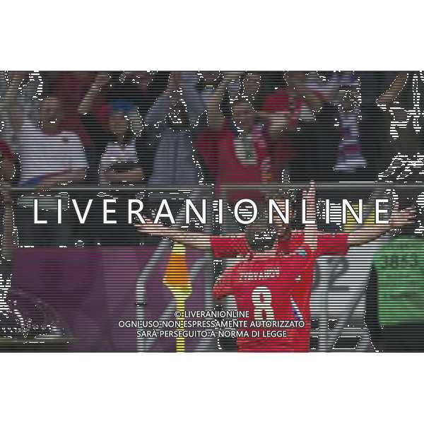 WROCLAW 08 06 2012 STADION MIEJSKI PRZY AL SLASKA 1 ARENA EURO 2012 MECZ NR 2 EURO 2012 ROSJA v CZECHY N Z ROMAN SHIROKOV R ussia RADOSC PO GOL KONSTANTIN ZYRYANOV R ussia SEBASTIAN BOROWSKI Newspix.pl MUNICIPAL STADIUM WROCLAW AT AL SLASKA 1 GAME 2 OF EURO 2012 RUSSIA v CZECH REPUBLIC --- Newspix.pl /Agenzia Aldo Liverani Sas - ITALY ONLY - Russia - Repubblica Ceca Campionati Europei UEFA 2012 Polonia/Ucraina Gruppo A Wroclaw (Polonia) 08/06/2012 *** Local Caption *** www.newspix.pl mail us: info@newspix.pl call us: 0048 022 23 22 222 --- Polish Picture Agency by Ringier Axel Springer Poland