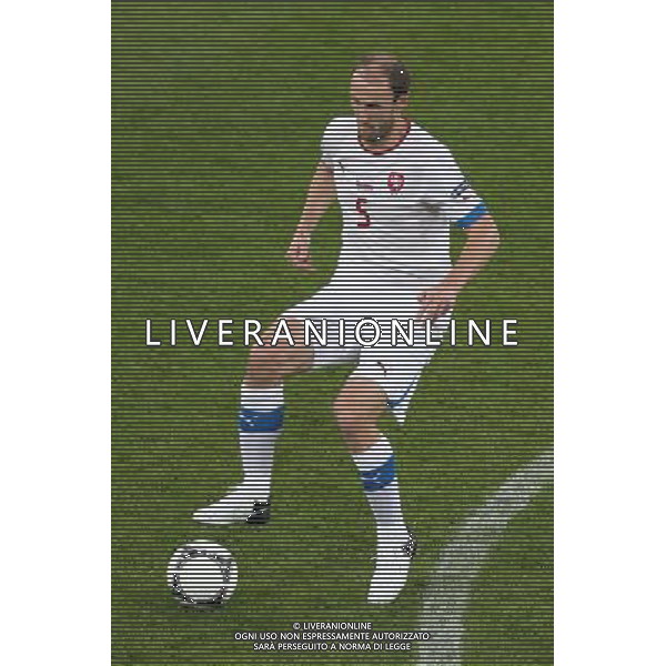 WROCLAW 08.06.2012 N/Z: ROMAN HUBNIK (CZE) CZECHY - ROSJA MISTRZOSTWA EUROPY W PILCE NOZNEJ GRUPA A FAZA GRUPOWA PILKA NOZNA UEFA EURO 2012 CZECH REPUBLIC - RUSSIA UEFA EUROPEAN FOOTBALL CHAMPIONSHIP GROUP STAGE GROUP A FOOTBALL SOCCER UEFA EURO 2012 TSCHECHIEN - RUSSLAND UEFA FUSSBALL EUROPAMEISTERSCHAFT GRUPPE A FUSSBAL EURO 2012 BRESLAU MACIEJ OPALA / NEWSPIX.PL --- Newspix.pl /Agenzia Aldo Liverani Sas - ITALY ONLY - Russia - Repubblica Ceca Campionati Europei UEFA 2012 Polonia/Ucraina Gruppo A Wroclaw (Polonia) 08/06/2012 *** Local Caption *** www.newspix.pl mail us: info@newspix.pl call us: 0048 022 23 22 222 --- Polish Picture Agency by Ringier Axel Springer Poland