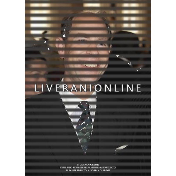 LONDON, ENGLAND - JUNE 05: Prince Edward, Earl of Wessex attends a reception at Diamond Jubilee Reception at Guildhall on June 5, 2012 in London, England. For only the second time in its history the UK celebrates the Diamond Jubilee of a monarch. Her Majesty Queen Elizabeth II celebrates the 60th anniversary of her ascension to the throne. Thousands of wellwishers from around the world have flocked to London to witness the spectacle of the weekend\'s celebrations. ©photoshot/Agenzia Aldo Liverani Sas - ITALY ONLY - REALI INGLESI: La famiglia reale con gli invitai al ricevimento per le celebrazioni del Giubileo diamante di Sua Maesta\' la Regina Elisabetta II a Londra 5 giugno 2012