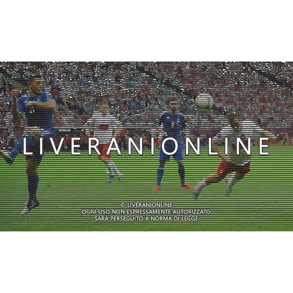 Campionati Europei UEFA 2012 Polonia/Ucraina Gruppo A Varsavia (Polonia) - 08.06.2012 Polonia-Grecia Nella Foto:occasione rybus /Ph.Vitez-Ag. Aldo Liverani