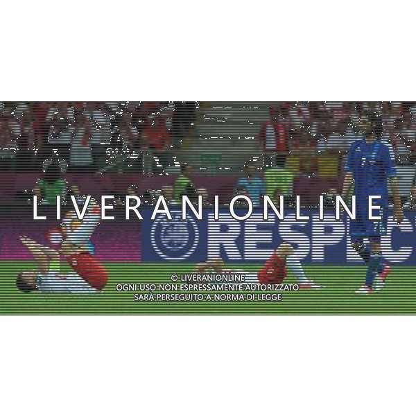 Campionati Europei UEFA 2012 Polonia/Ucraina Gruppo A Varsavia (Polonia) - 08.06.2012 Polonia-Grecia Nella Foto:delusione polonia /Ph.Vitez-Ag. Aldo Liverani