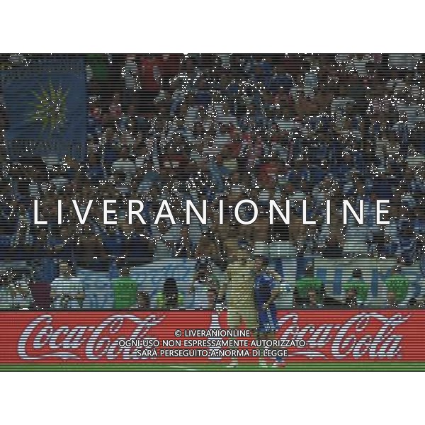 Campionati Europei UEFA 2012 Polonia/Ucraina Gruppo A Varsavia (Polonia) - 08.06.2012 Polonia-Grecia Nella Foto:chalkias consola karagounis a fine partita /Ph.Vitez-Ag. Aldo Liverani