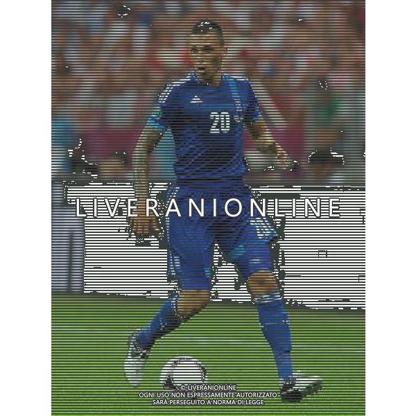 Campionati Europei UEFA 2012 Polonia/Ucraina Gruppo A Varsavia (Polonia) - 08.06.2012 Polonia-Grecia Nella Foto:Holebas JosÃ¨ /Ph.Vitez-Ag. Aldo Liverani