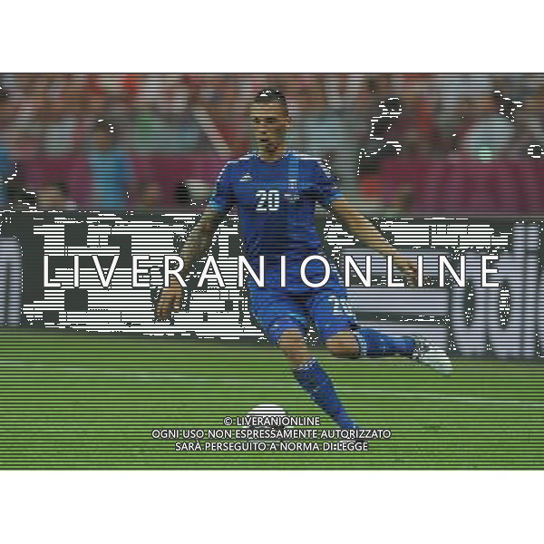 Campionati Europei UEFA 2012 Polonia/Ucraina Gruppo A Varsavia (Polonia) - 08.06.2012 Polonia-Grecia Nella Foto:Holebas JosÃ¨ /Ph.Vitez-Ag. Aldo Liverani