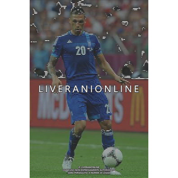 Campionati Europei UEFA 2012 Polonia/Ucraina Gruppo A Varsavia (Polonia) - 08.06.2012 Polonia-Grecia Nella Foto:Holebas JosÃ¨ /Ph.Vitez-Ag. Aldo Liverani