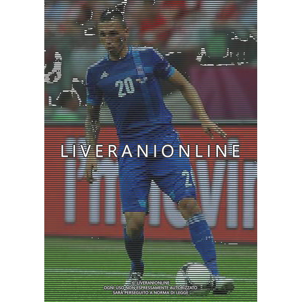 Campionati Europei UEFA 2012 Polonia/Ucraina Gruppo A Varsavia (Polonia) - 08.06.2012 Polonia-Grecia Nella Foto:Holebas JosÃ¨ /Ph.Vitez-Ag. Aldo Liverani