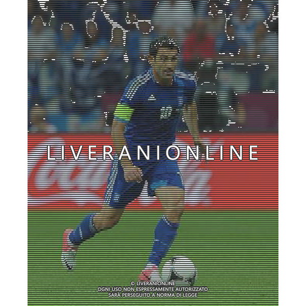 Campionati Europei UEFA 2012 Polonia/Ucraina Gruppo A Varsavia (Polonia) - 08.06.2012 Polonia-Grecia Nella Foto:Karagounis Giorgos /Ph.Vitez-Ag. Aldo Liverani