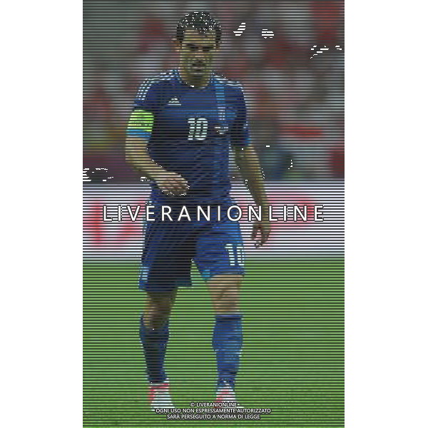 Campionati Europei UEFA 2012 Polonia/Ucraina Gruppo A Varsavia (Polonia) - 08.06.2012 Polonia-Grecia Nella Foto:Karagounis Giorgos /Ph.Vitez-Ag. Aldo Liverani