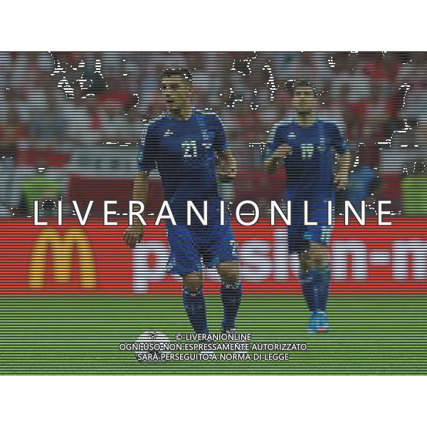 Campionati Europei UEFA 2012 Polonia/Ucraina Gruppo A Varsavia (Polonia) - 08.06.2012 Polonia-Grecia Nella Foto:Katsouranis Kostas /Ph.Vitez-Ag. Aldo Liverani