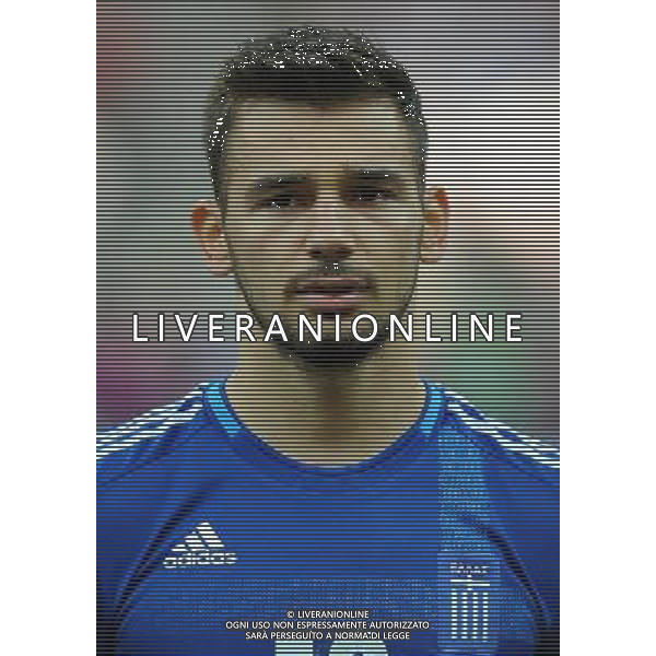 Campionati Europei UEFA 2012 Polonia/Ucraina Gruppo A Varsavia (Polonia) - 08.06.2012 Polonia-Grecia Nella Foto:Ninis Sotiris /Ph.Vitez-Ag. Aldo Liverani