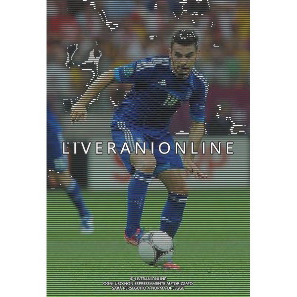 Campionati Europei UEFA 2012 Polonia/Ucraina Gruppo A Varsavia (Polonia) - 08.06.2012 Polonia-Grecia Nella Foto:Ninis Sotiris /Ph.Vitez-Ag. Aldo Liverani