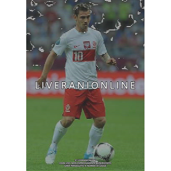 Campionati Europei UEFA 2012 Polonia/Ucraina Gruppo A Varsavia (Polonia) - 08.06.2012 Polonia-Grecia Nella Foto:Obraniak Ludovic /Ph.Vitez-Ag. Aldo Liverani