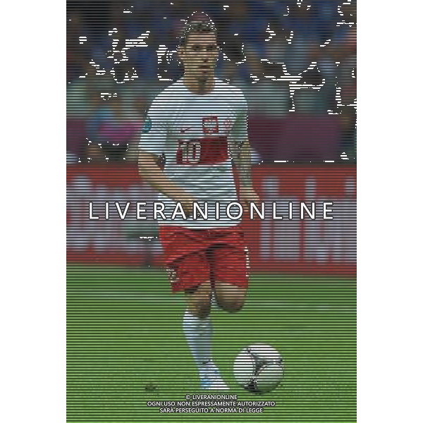 Campionati Europei UEFA 2012 Polonia/Ucraina Gruppo A Varsavia (Polonia) - 08.06.2012 Polonia-Grecia Nella Foto:Obraniak Ludovic /Ph.Vitez-Ag. Aldo Liverani