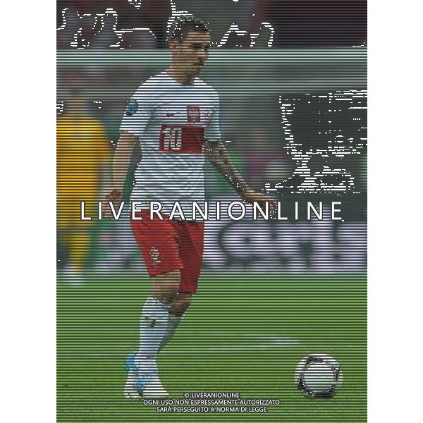 Campionati Europei UEFA 2012 Polonia/Ucraina Gruppo A Varsavia (Polonia) - 08.06.2012 Polonia-Grecia Nella Foto:Obraniak Ludovic /Ph.Vitez-Ag. Aldo Liverani