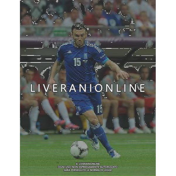 Campionati Europei UEFA 2012 Polonia/Ucraina Gruppo A Varsavia (Polonia) - 08.06.2012 Polonia-Grecia Nella Foto:Torossidis Vassilis /Ph.Vitez-Ag. Aldo Liverani