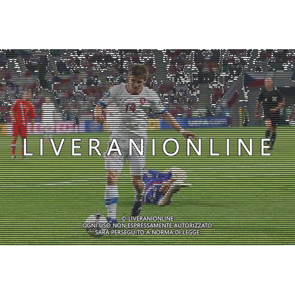 08.06.2012 WROCLAW - STADION MIEJSKI ( WROCLAW POLAND MUNICIPIAL STADIUM) PILKA NOZNA (FOOTBALL ) MISTRZOSTWA EUROPY W PILCE NOZNEJ UEFA EURO 2012 ( EUROPEAN CHAPIONSHIPS UEFA EURO 2012 ) GRUPA A ( POOL A ) MECZ ROSJA - CZECHY ( GAME CZECH REPUBLIC - RUSSIA ) NZ/: VACLAV PILAR (CZE) STRZAL BRAMKA GPOL RADOSC FOTO JAKUB PIASECKI/CYFRASPORT/NEWSPIX.PL --- Newspix.pl AG ALDO LIVERANI S A S ONLY ITALY *** Local Caption *** www.newspix.pl mail us: info@newspix.pl call us: 0048 022 23 22 222 --- Polish Picture Agency by Ringier Axel Springer Poland