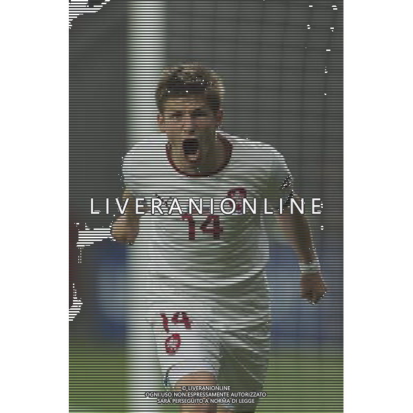 WROCLAW 08 06 2012 STADION MIEJSKI PRZY AL SLASKA 1 ARENA EURO 2012 MECZ NR 2 EURO 2012 ROSJA v CZECHY N Z VACLAV PILAR Czech Republic RADOSC PO GOL SEBASTIAN BOROWSKI Newspix.pl MUNICIPAL STADIUM WROCLAW AT AL SLASKA 1 GAME 2 OF EURO 2012 RUSSIA v CZECH REPUBLIC --- Newspix.pl AG ALDO LIVERANI S A S ONLY ITALY *** Local Caption *** www.newspix.pl mail us: info@newspix.pl call us: 0048 022 23 22 222 --- Polish Picture Agency by Ringier Axel Springer Poland