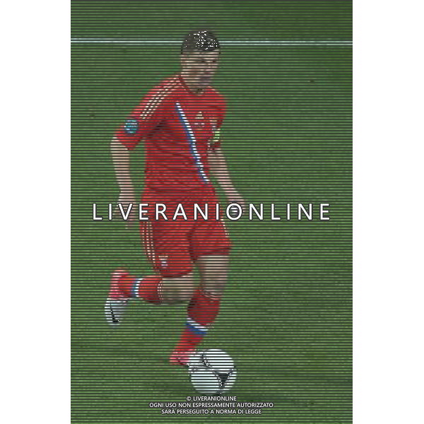 WROCLAW 08.06.2012 N/Z: ANDRIEJ ARSZAWIN (RUS) CZECHY - ROSJA MISTRZOSTWA EUROPY W PILCE NOZNEJ GRUPA A FAZA GRUPOWA PILKA NOZNA UEFA EURO 2012 CZECH REPUBLIC - RUSSIA UEFA EUROPEAN FOOTBALL CHAMPIONSHIP GROUP STAGE GROUP A FOOTBALL SOCCER UEFA EURO 2012 TSCHECHIEN - RUSSLAND UEFA FUßBALL EUROPAMEISTERSCHAFT GRUPPE A FUSSBAL EURO 2012 BRESLAU MACIEJ OPALA / NEWSPIX.PL --- Newspix.pl AG ALDO LIVERANI S A S ONLY ITALY *** Local Caption *** www.newspix.pl mail us: info@newspix.pl call us: 0048 022 23 22 222 --- Polish Picture Agency by Ringier Axel Springer Poland