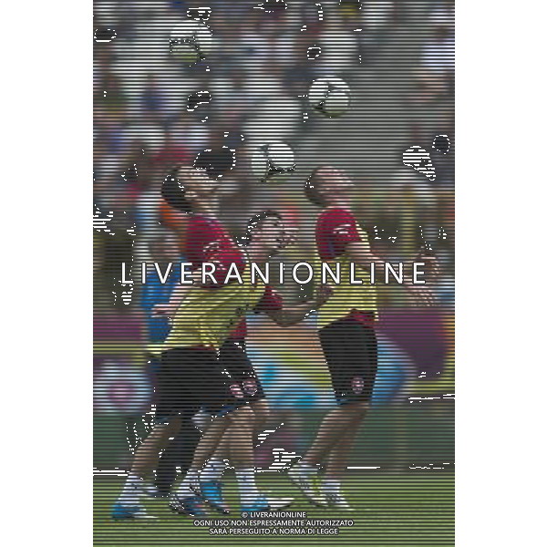 WROCLAW 09 06 2012 TRENING REPREZENTACJI CZECH NA STADIONIE PRZY OPOROWSKIEJ DZIEN PO PO PRZEGRANYM MECZU Z ROSJA 1 4 N Z CZESI TRENING SEBASTIAN BOROWSKI Newspix.pl TRAINING OF CZECH REPUBLIC NATIONAL FOOTBALL TEAM AT MUNICIPAL STADIUM OPOROWSKA WROCLAW DAY AFTER THE GAME WITH RUSSIA --- Newspix.pl AG ALDO LIVERANI S A S ONLY ITALY *** Local Caption *** www.newspix.pl mail us: info@newspix.pl call us: 0048 022 23 22 222 --- Polish Picture Agency by Ringier Axel Springer Poland