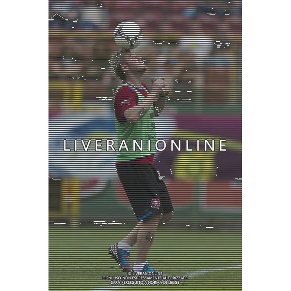 WROCLAW 09 06 2012 TRENING REPREZENTACJI CZECH NA STADIONIE PRZY OPOROWSKIEJ DZIEN PO PO PRZEGRANYM MECZU Z ROSJA 1 4 N Z TOMAS HUBSCHMAN Czech Republic SEBASTIAN BOROWSKI Newspix.pl TRAINING OF CZECH REPUBLIC NATIONAL FOOTBALL TEAM AT MUNICIPAL STADIUM OPOROWSKA WROCLAW DAY AFTER THE GAME WITH RUSSIA --- Newspix.pl AG ALDO LIVERANI S A S ONLY ITALY *** Local Caption *** www.newspix.pl mail us: info@newspix.pl call us: 0048 022 23 22 222 --- Polish Picture Agency by Ringier Axel Springer Poland