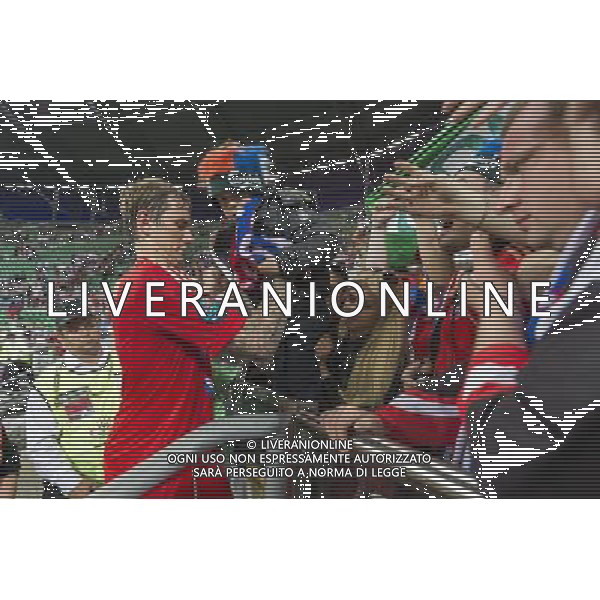 WROCLAW 08 06 2012 STADION MIEJSKI PRZY AL SLASKA 1 ARENA EURO 2012 MECZ NR 2 EURO 2012 ROSJA v CZECHY N Z ROMAN PAVLYUCHENKO Russia Z DZIECKO SEBASTIAN BOROWSKI Newspix.pl MUNICIPAL STADIUM WROCLAW AT AL SLASKA 1 GAME 2 OF EURO 2012 RUSSIA v CZECH REPUBLIC --- Newspix.pl AG ALDO LIVERANI S A S ONLY ITALY *** Local Caption *** www.newspix.pl mail us: info@newspix.pl call us: 0048 022 23 22 222 --- Polish Picture Agency by Ringier Axel Springer Poland