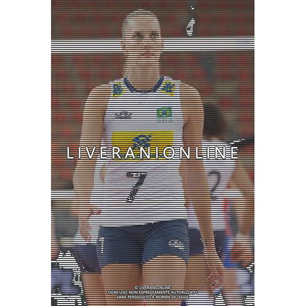 09.06.2012 - Lodz , Atlas Arena , siatkowka , World Grand Prix 2012 , Serbia (niebieskie) - Brazylia (biale) N/Z Marianne Steinbrecher WOMAN VOLLEYBALL WORLD GRAND PRIX BRASIL vs SERBIA Fot. Mariusz Palczynski / Edytor.net/NEWSPIX.PL --- Newspix.pl AG ALDO LIVERANI S A S ONLY ITALY *** Local Caption *** www.newspix.pl mail us: info@newspix.pl call us: 0048 022 23 22 222 --- Polish Picture Agency by Ringier Axel Springer Poland