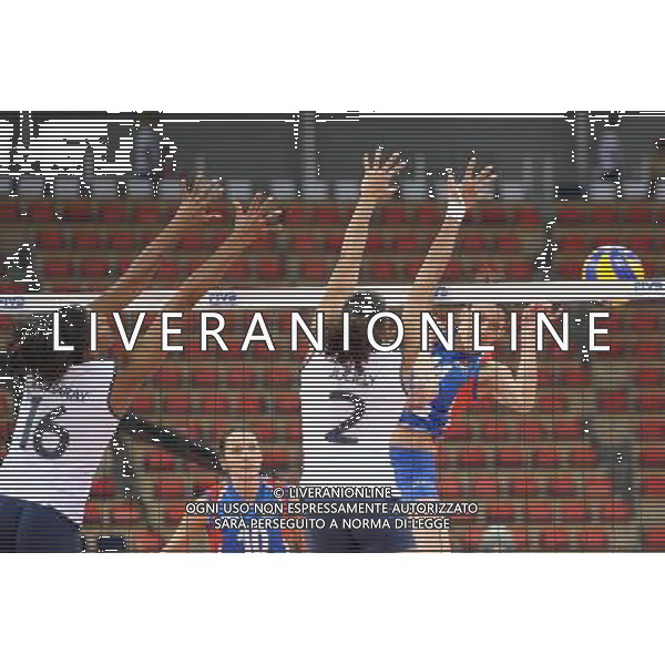 09.06.2012 - Lodz , Atlas Arena , siatkowka , World Grand Prix 2012 , Serbia (niebieskie) - Brazylia (biale) N/Z Fernanda Rodrigues , Juciely Cristina Silva , Stefana Veljkovic WOMAN VOLLEYBALL WORLD GRAND PRIX BRASIL vs SERBIA Fot. Mariusz Palczynski / Edytor.net/NEWSPIX.PL --- Newspix.pl AG ALDO LIVERANI S A S ONLY ITALY *** Local Caption *** www.newspix.pl mail us: info@newspix.pl call us: 0048 022 23 22 222 --- Polish Picture Agency by Ringier Axel Springer Poland