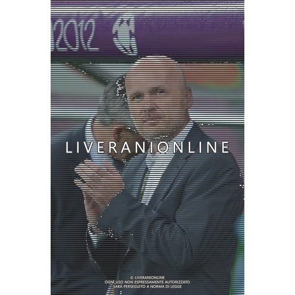 (120609) -- WARSAW, June 9, 2012 () -- Michal Bilek, head coach of the Czech Republic reacts during the Group A match against Russia at the Euro 2012 football championships in Wroclaw, Poland, June 8, 2012. (/Wu Wei) (jyc) ©PHOTOSHOT/Agenzia Aldo Liverani Sas - ITALY ONLY: Russia - Repubblica Ceca Campionati Europei UEFA 2012 Polonia/Ucraina Gruppo A Wroclaw (Polonia) 08/06/2012 